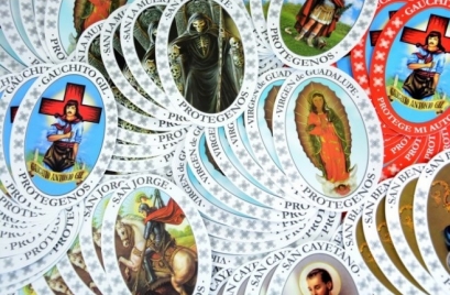 Calcomanías Santorales MEDIANAS